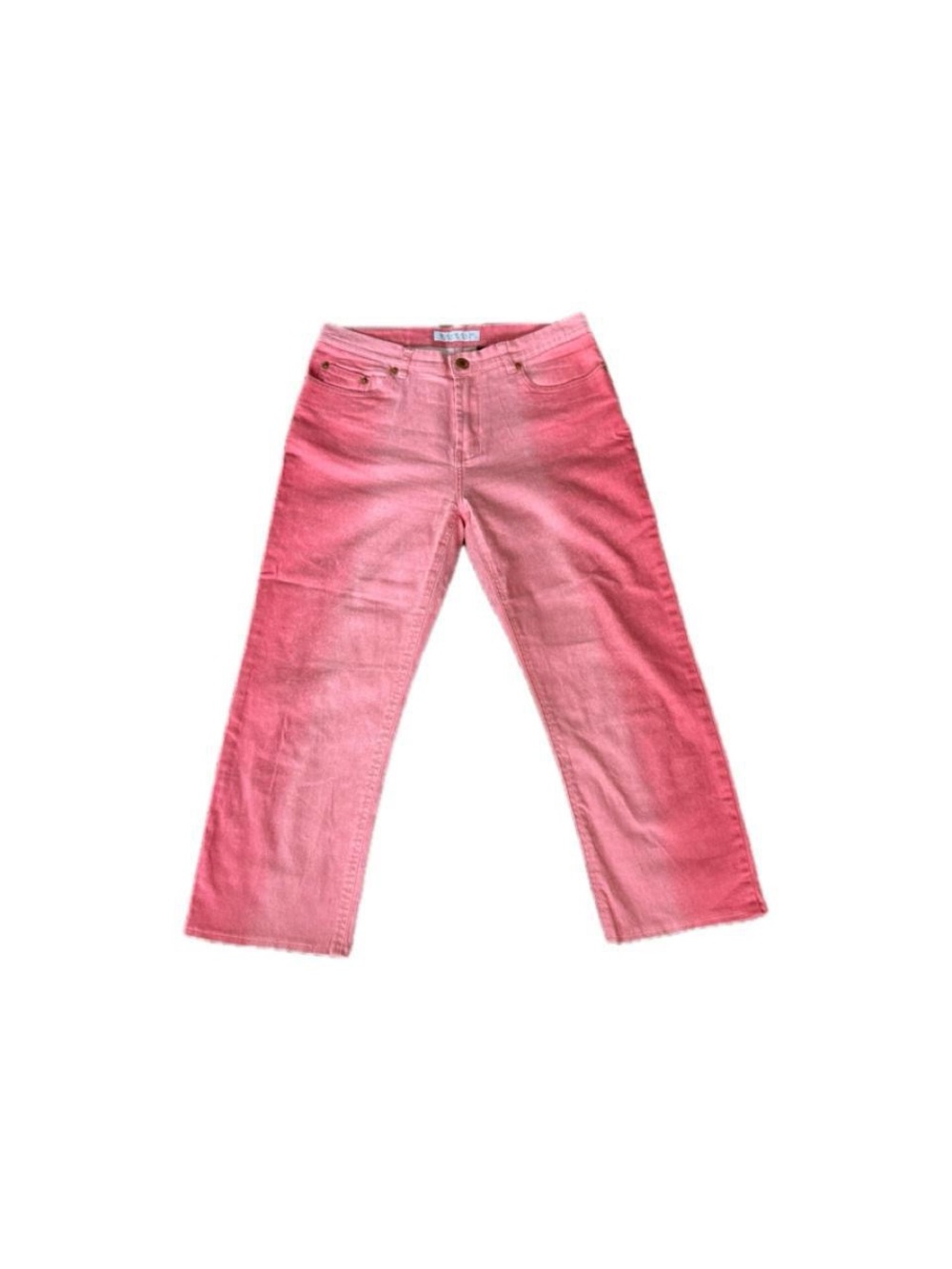 Buffalo David Bitton Pink Straight-Leg Capris